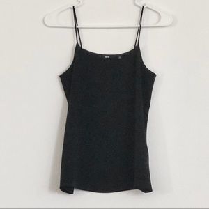 Uniqlo Drape Camisole Top Black
